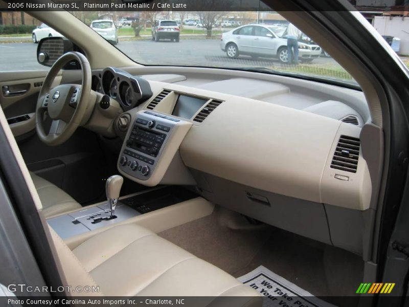 Platinum Pearl Metallic / Cafe Latte 2006 Nissan Murano SL