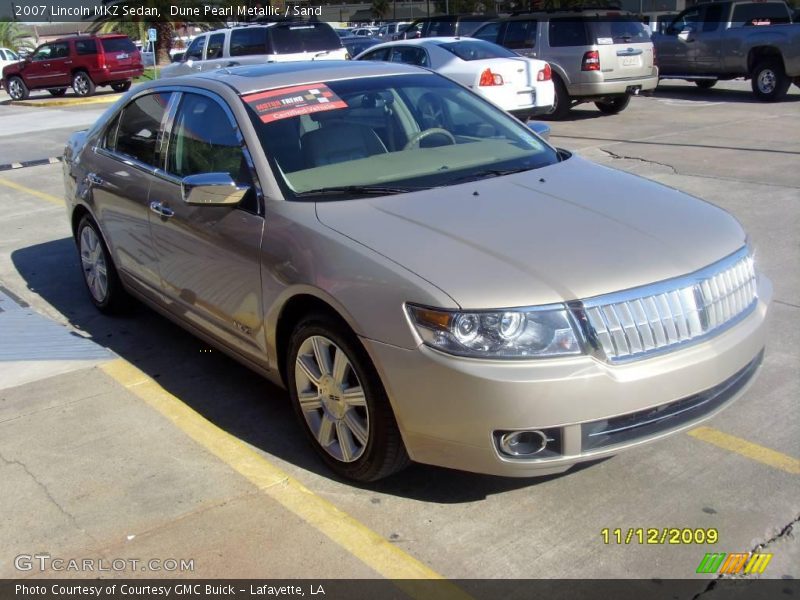 Dune Pearl Metallic / Sand 2007 Lincoln MKZ Sedan