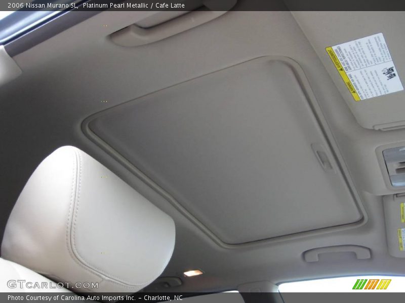 Platinum Pearl Metallic / Cafe Latte 2006 Nissan Murano SL