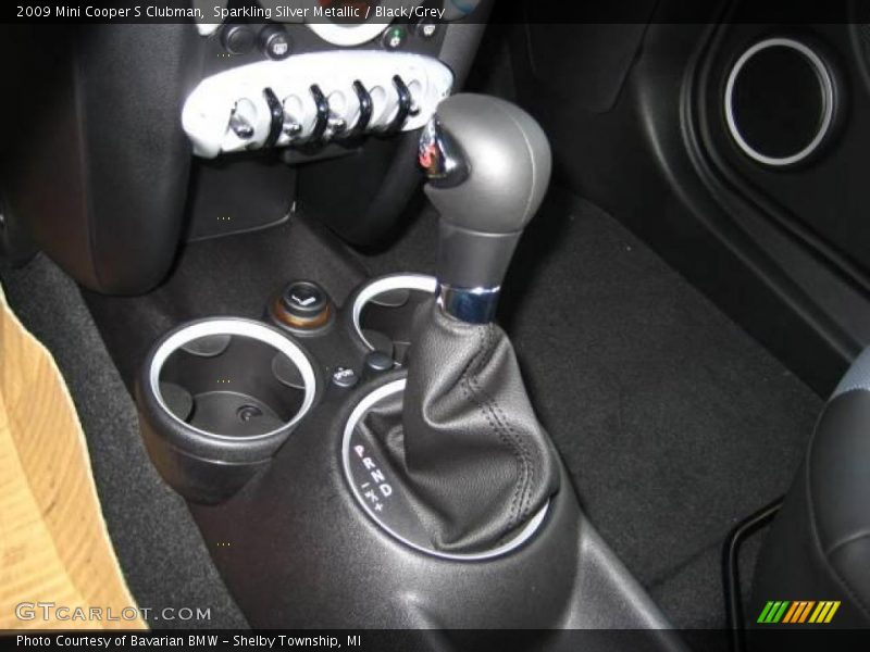 Sparkling Silver Metallic / Black/Grey 2009 Mini Cooper S Clubman