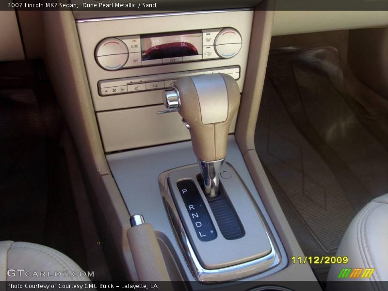 Dune Pearl Metallic / Sand 2007 Lincoln MKZ Sedan