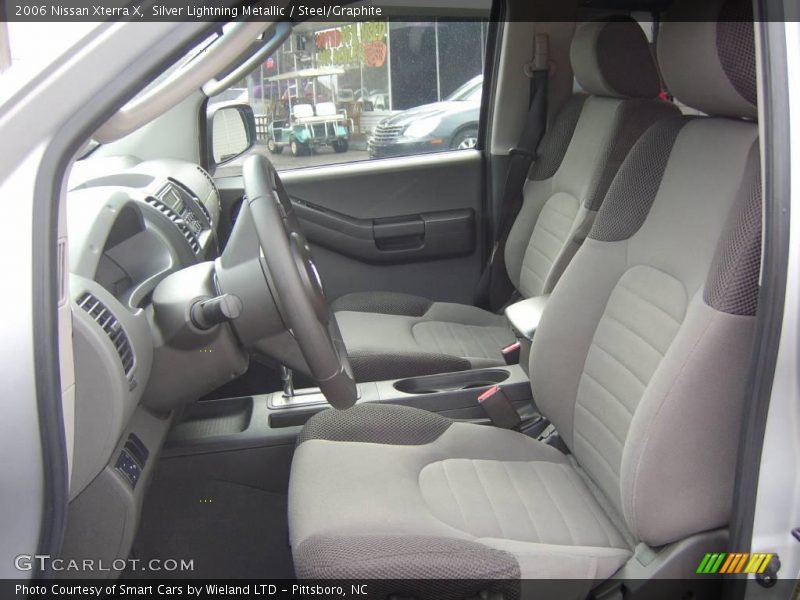Silver Lightning Metallic / Steel/Graphite 2006 Nissan Xterra X