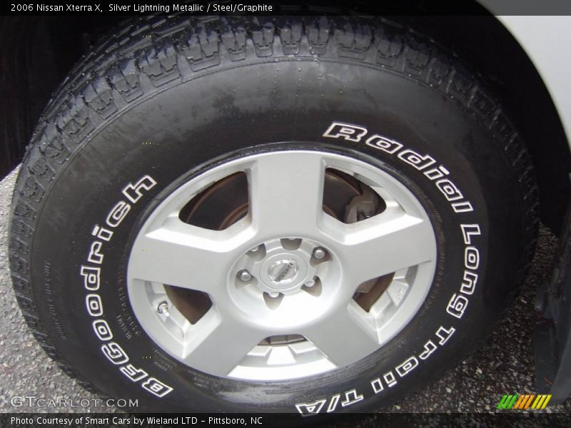Silver Lightning Metallic / Steel/Graphite 2006 Nissan Xterra X