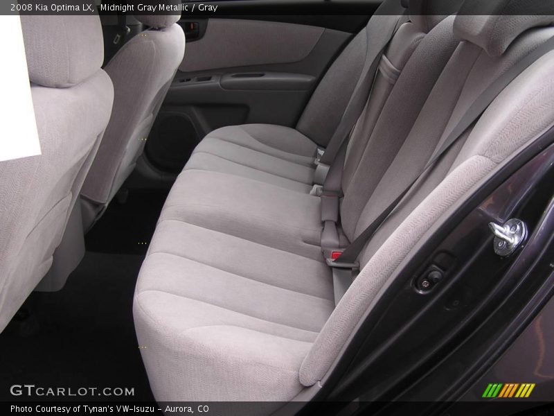 Midnight Gray Metallic / Gray 2008 Kia Optima LX