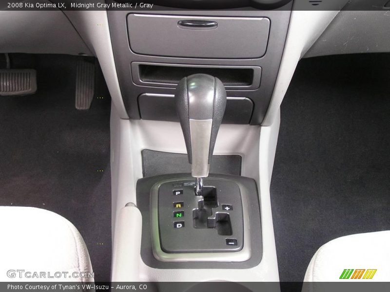 Midnight Gray Metallic / Gray 2008 Kia Optima LX