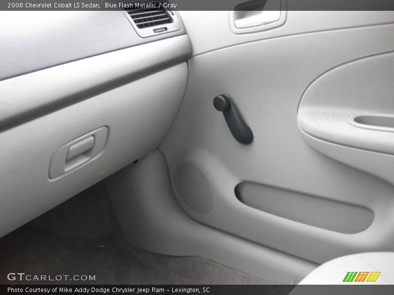 Blue Flash Metallic / Gray 2008 Chevrolet Cobalt LS Sedan
