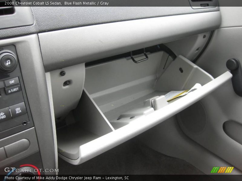 Blue Flash Metallic / Gray 2008 Chevrolet Cobalt LS Sedan
