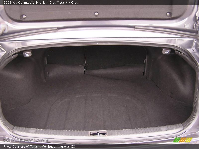 Midnight Gray Metallic / Gray 2008 Kia Optima LX