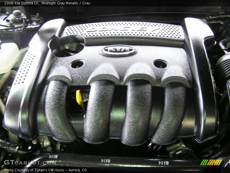 Midnight Gray Metallic / Gray 2008 Kia Optima LX