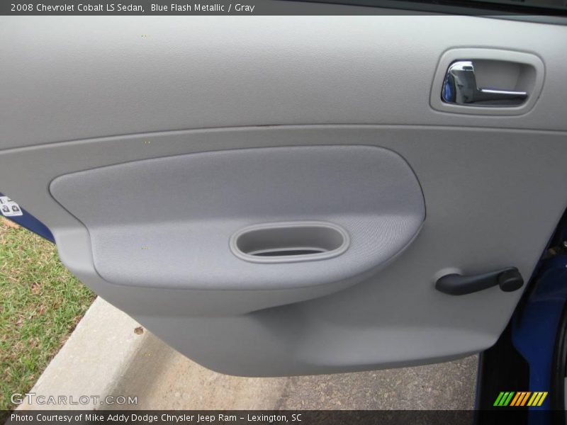 Blue Flash Metallic / Gray 2008 Chevrolet Cobalt LS Sedan