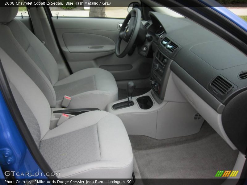 Blue Flash Metallic / Gray 2008 Chevrolet Cobalt LS Sedan
