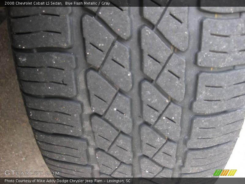 Blue Flash Metallic / Gray 2008 Chevrolet Cobalt LS Sedan
