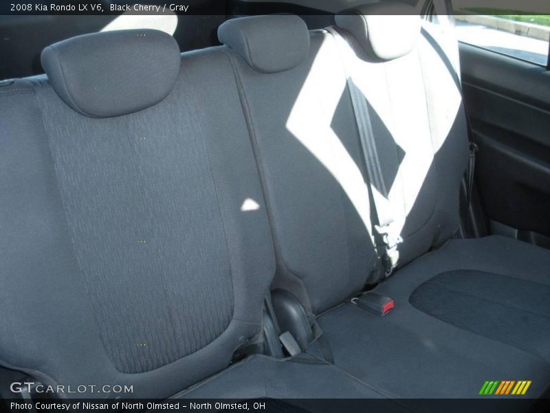 Black Cherry / Gray 2008 Kia Rondo LX V6
