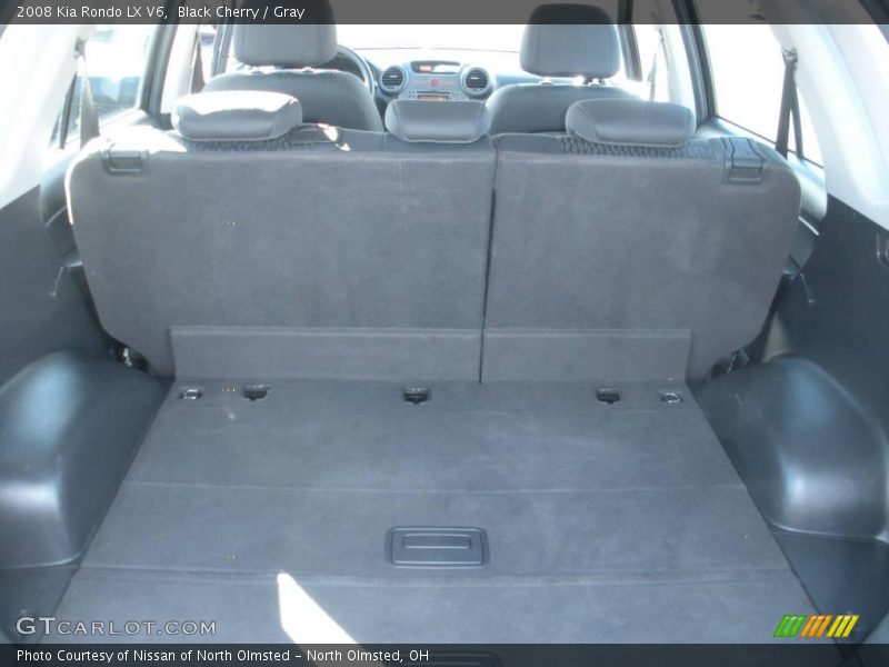 Black Cherry / Gray 2008 Kia Rondo LX V6