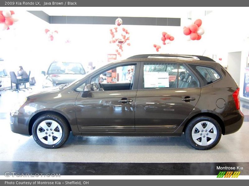 Java Brown / Black 2009 Kia Rondo LX