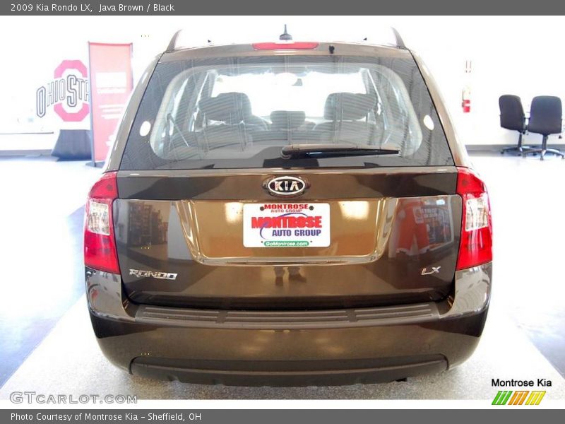 Java Brown / Black 2009 Kia Rondo LX