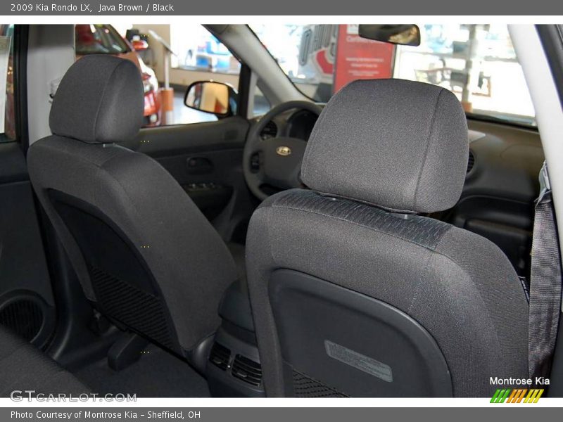 Java Brown / Black 2009 Kia Rondo LX