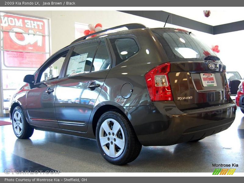 Java Brown / Black 2009 Kia Rondo LX