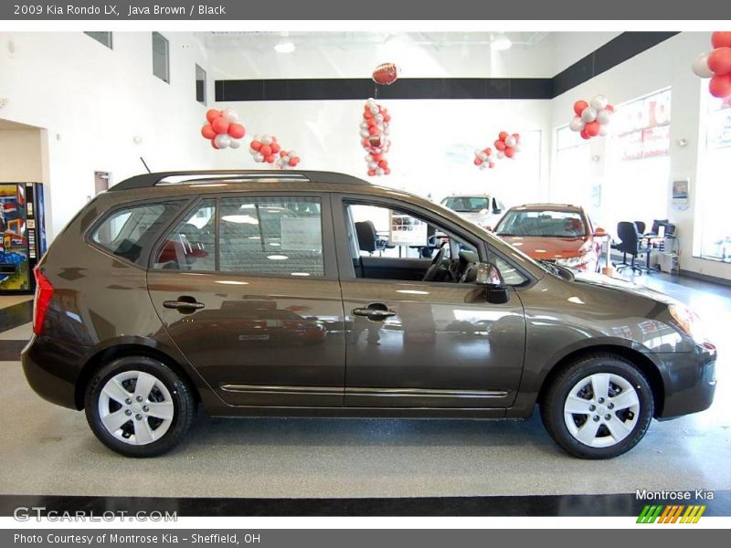 Java Brown / Black 2009 Kia Rondo LX