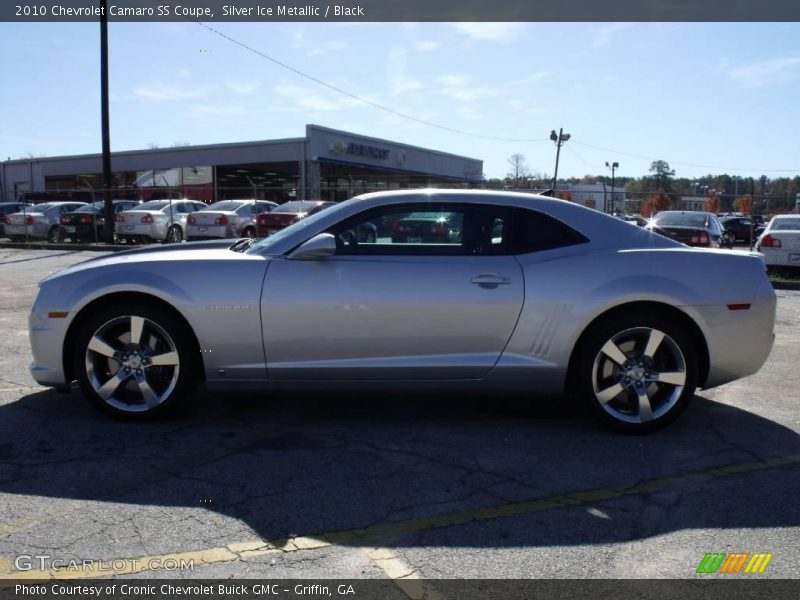 Silver Ice Metallic / Black 2010 Chevrolet Camaro SS Coupe