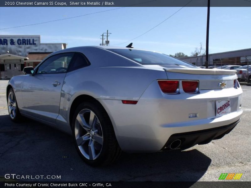 Silver Ice Metallic / Black 2010 Chevrolet Camaro SS Coupe
