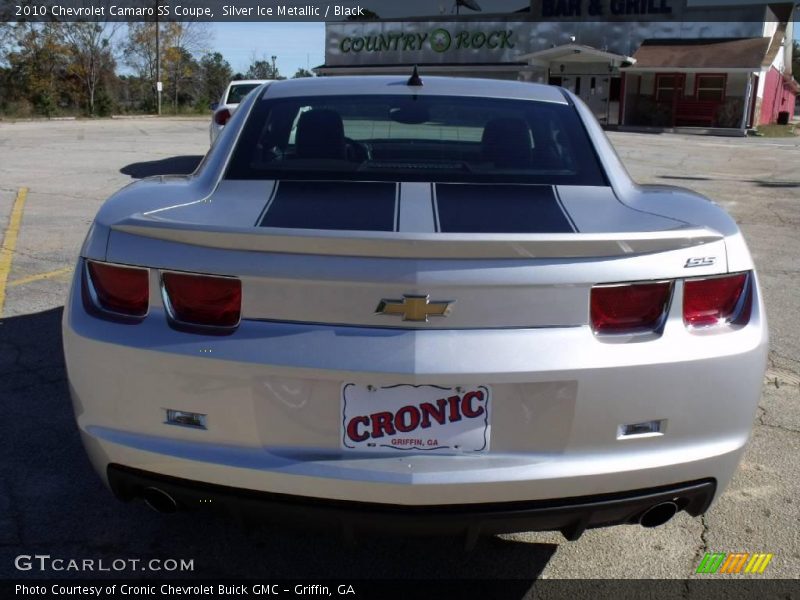 Silver Ice Metallic / Black 2010 Chevrolet Camaro SS Coupe