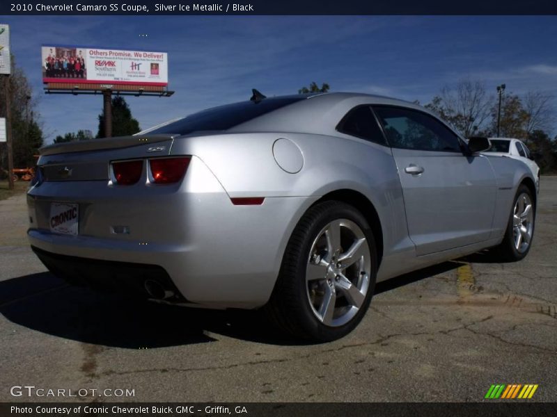 Silver Ice Metallic / Black 2010 Chevrolet Camaro SS Coupe