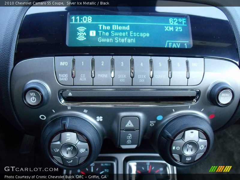 Silver Ice Metallic / Black 2010 Chevrolet Camaro SS Coupe