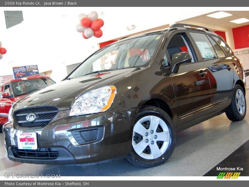 Java Brown / Black 2009 Kia Rondo LX