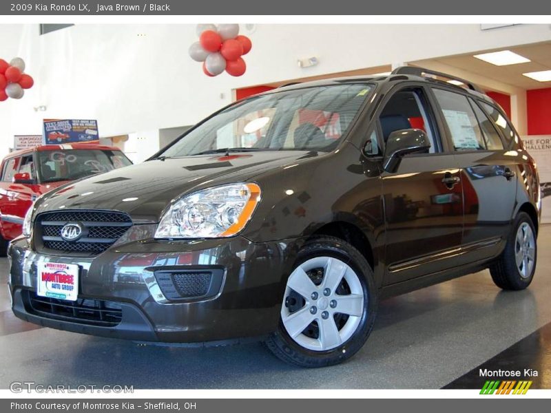 Java Brown / Black 2009 Kia Rondo LX