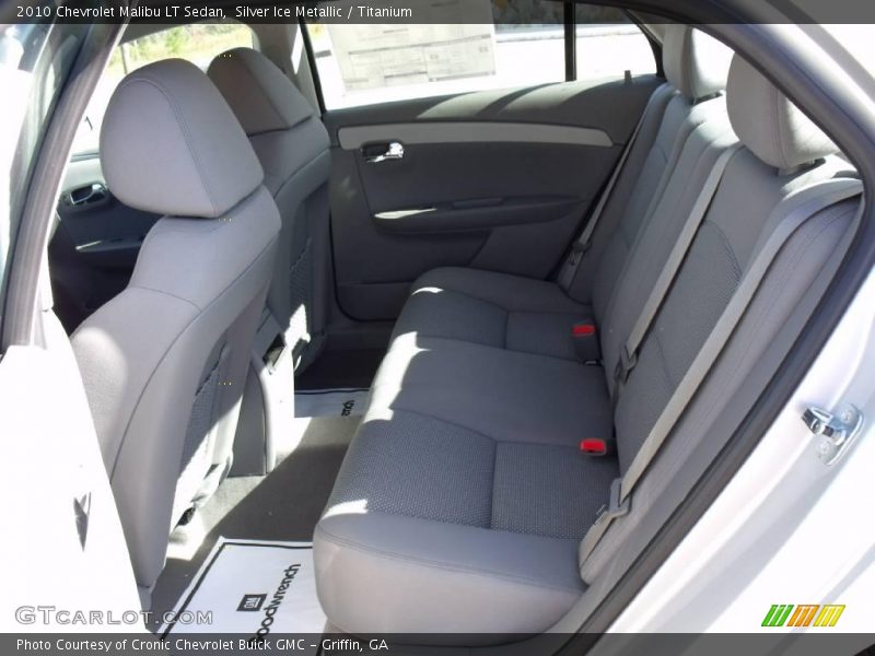 Silver Ice Metallic / Titanium 2010 Chevrolet Malibu LT Sedan