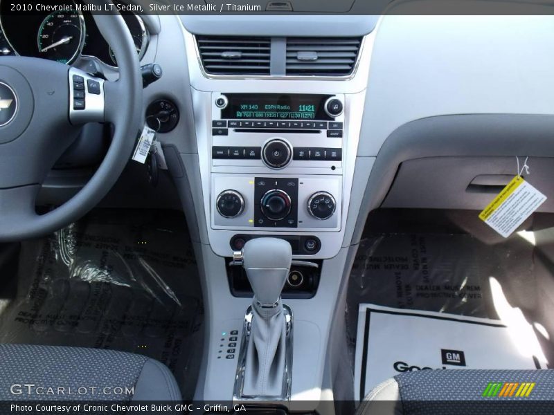 Silver Ice Metallic / Titanium 2010 Chevrolet Malibu LT Sedan