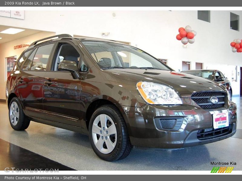 Java Brown / Black 2009 Kia Rondo LX