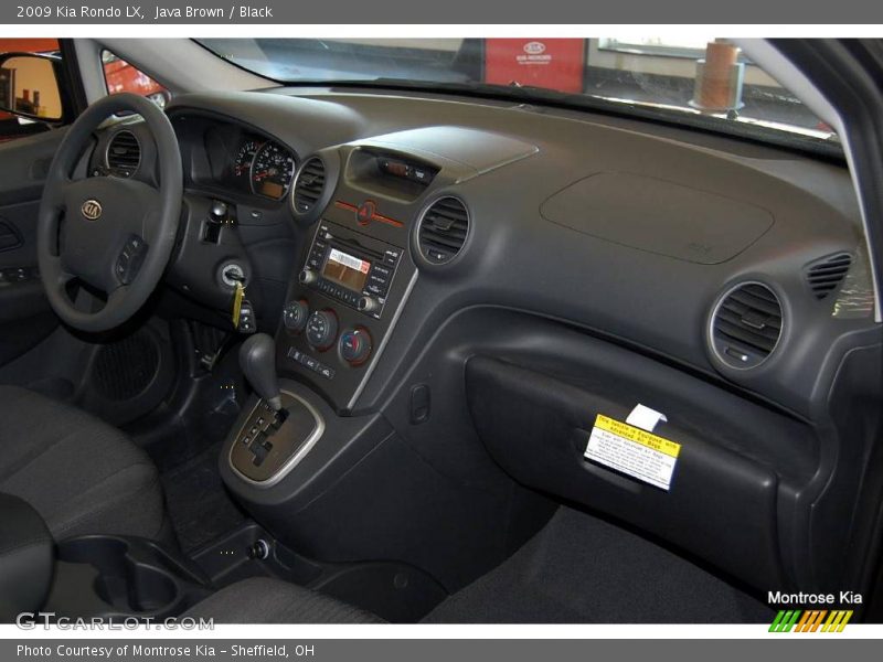 Java Brown / Black 2009 Kia Rondo LX