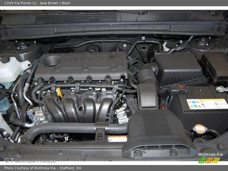 Java Brown / Black 2009 Kia Rondo LX