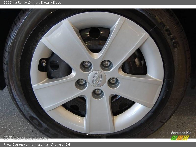 Java Brown / Black 2009 Kia Rondo LX