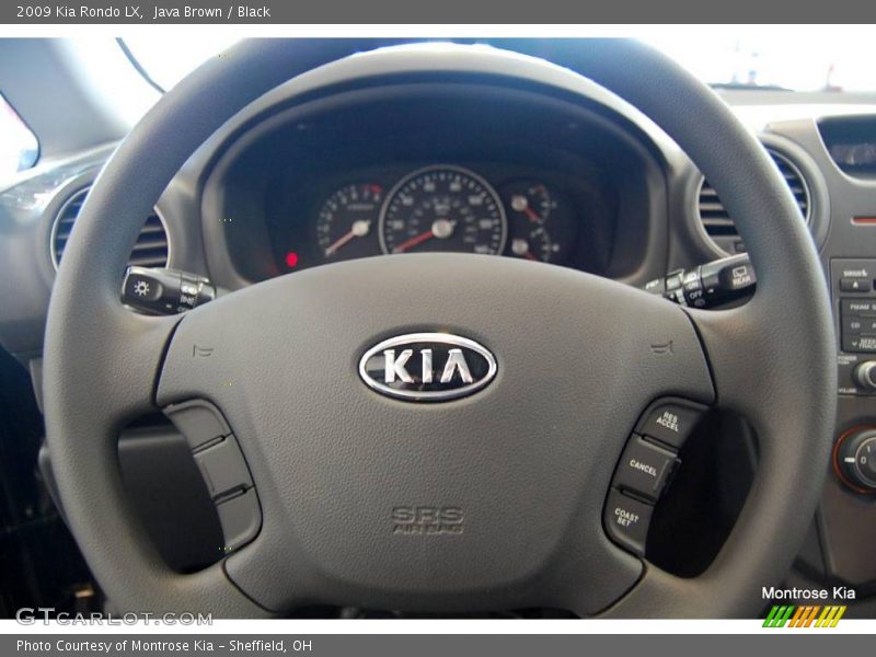 Java Brown / Black 2009 Kia Rondo LX