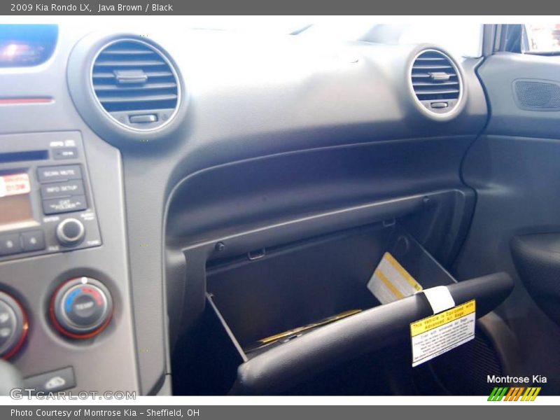 Java Brown / Black 2009 Kia Rondo LX