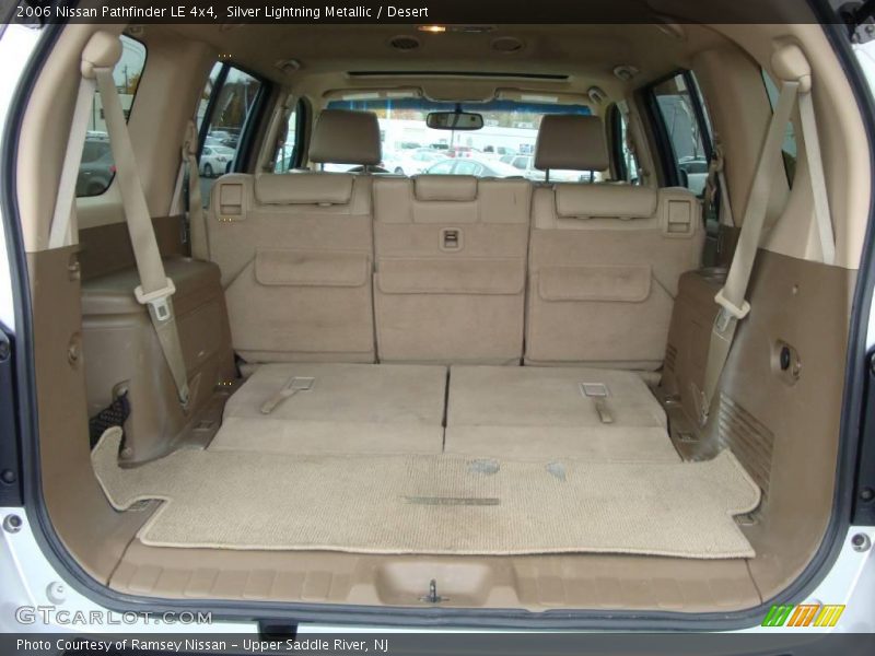 Silver Lightning Metallic / Desert 2006 Nissan Pathfinder LE 4x4
