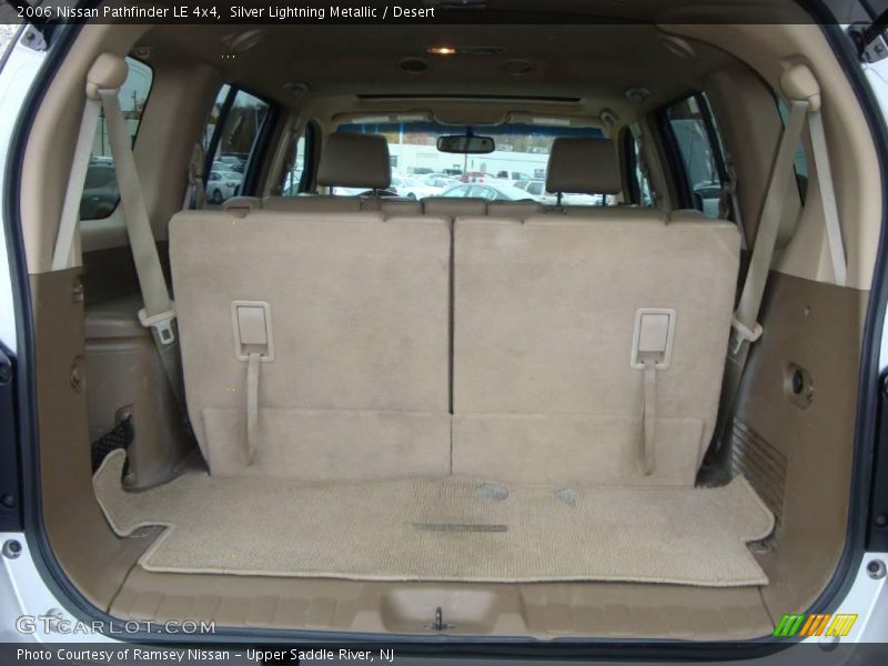 Silver Lightning Metallic / Desert 2006 Nissan Pathfinder LE 4x4