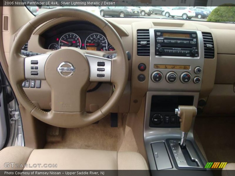 Silver Lightning Metallic / Desert 2006 Nissan Pathfinder LE 4x4