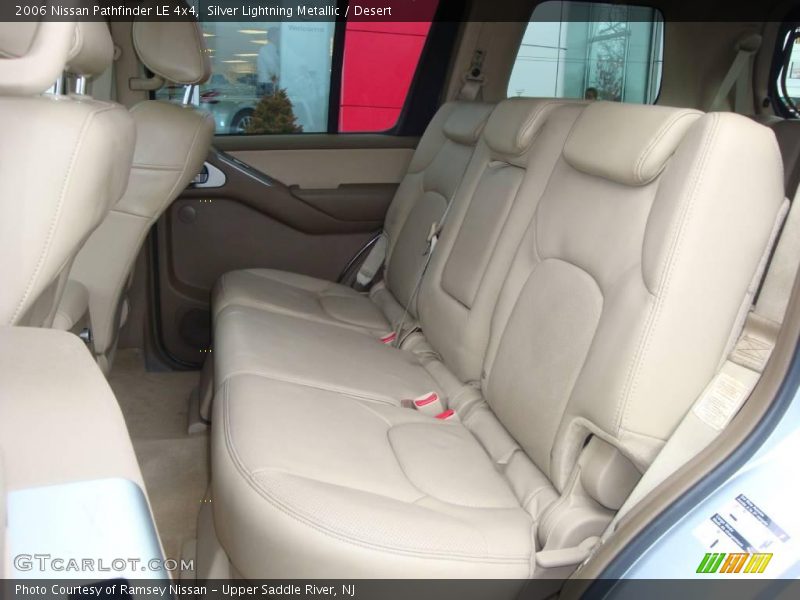Silver Lightning Metallic / Desert 2006 Nissan Pathfinder LE 4x4