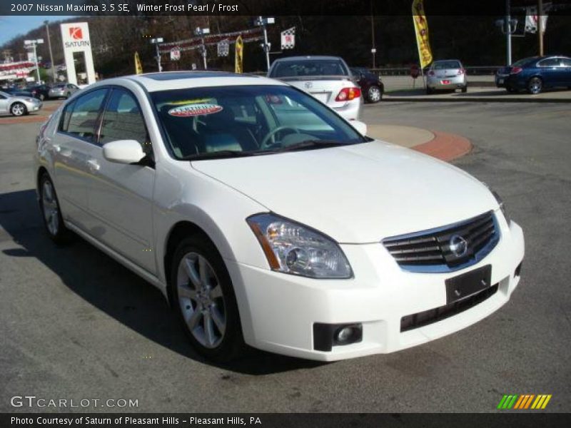 Winter Frost Pearl / Frost 2007 Nissan Maxima 3.5 SE