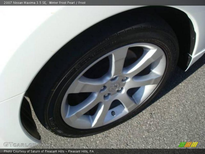 Winter Frost Pearl / Frost 2007 Nissan Maxima 3.5 SE