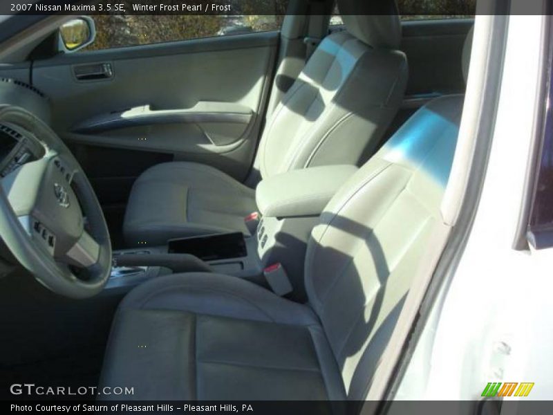 Winter Frost Pearl / Frost 2007 Nissan Maxima 3.5 SE