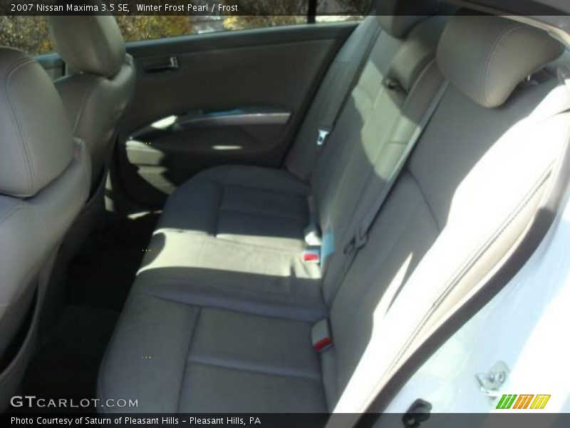 Winter Frost Pearl / Frost 2007 Nissan Maxima 3.5 SE