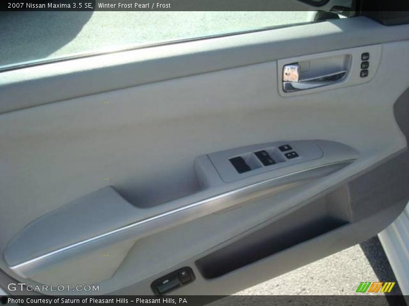 Winter Frost Pearl / Frost 2007 Nissan Maxima 3.5 SE