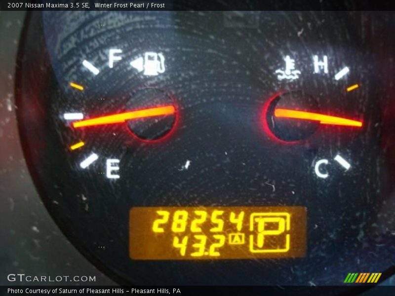 Winter Frost Pearl / Frost 2007 Nissan Maxima 3.5 SE