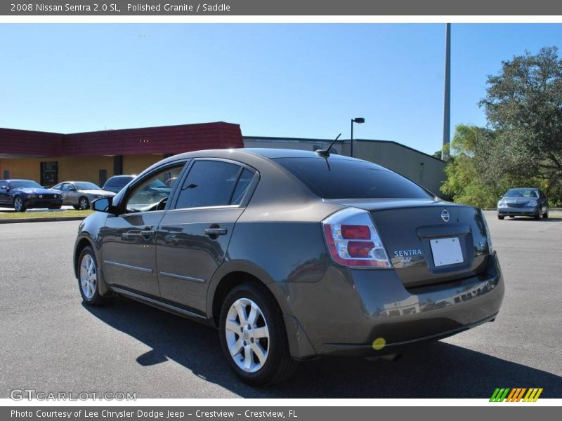 Polished Granite / Saddle 2008 Nissan Sentra 2.0 SL