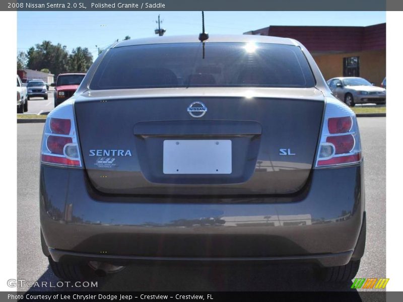 Polished Granite / Saddle 2008 Nissan Sentra 2.0 SL